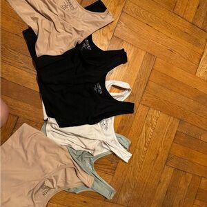 Larken X Nursing and pumping bras (6 total)  Sz M